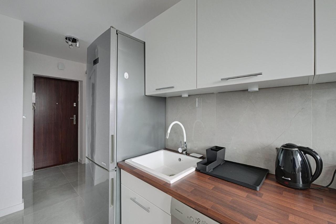Ferienwohnung Warsaw Inside Solec With Private Parking Exterior foto