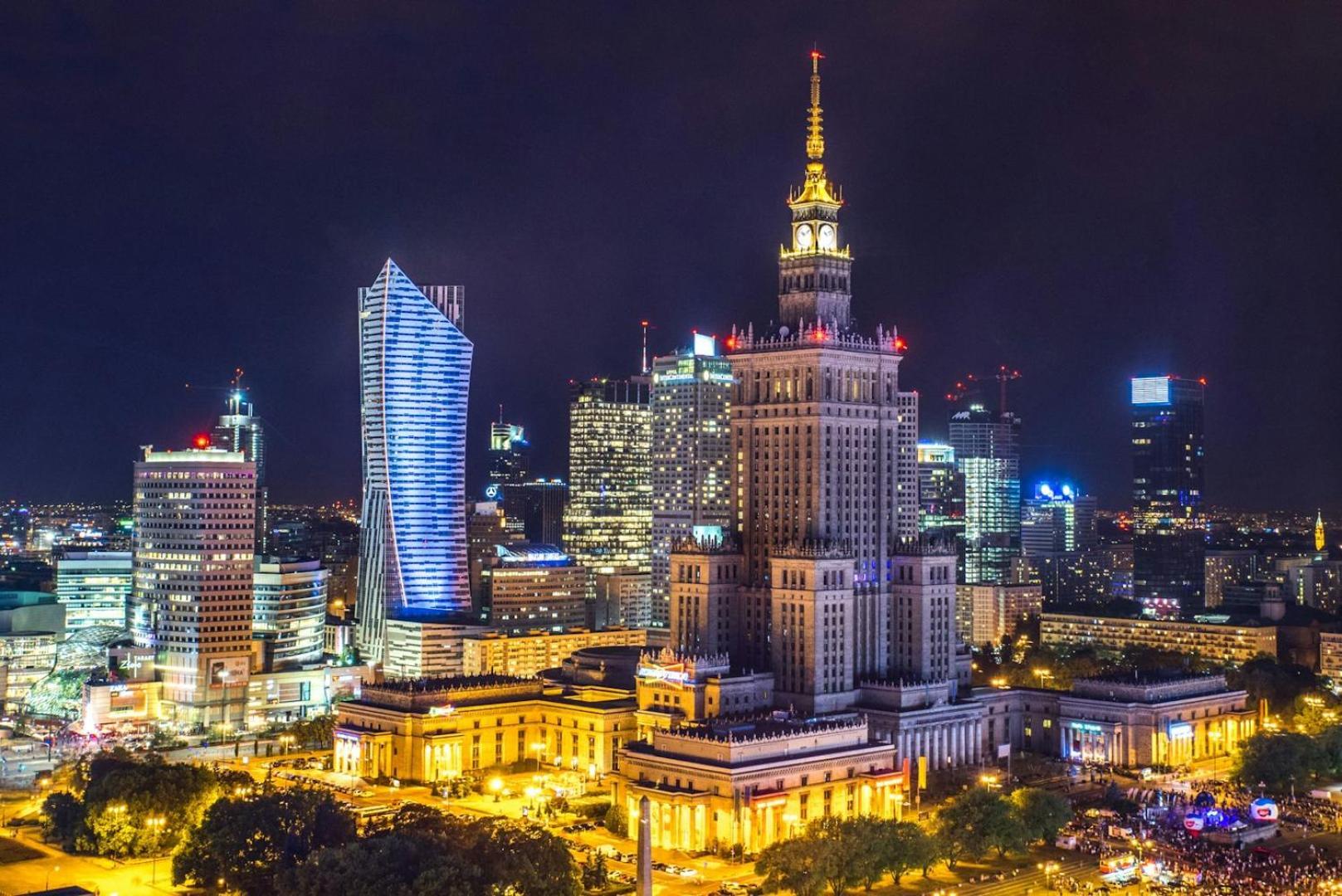 Ferienwohnung Warsaw Inside Solec With Private Parking Exterior foto